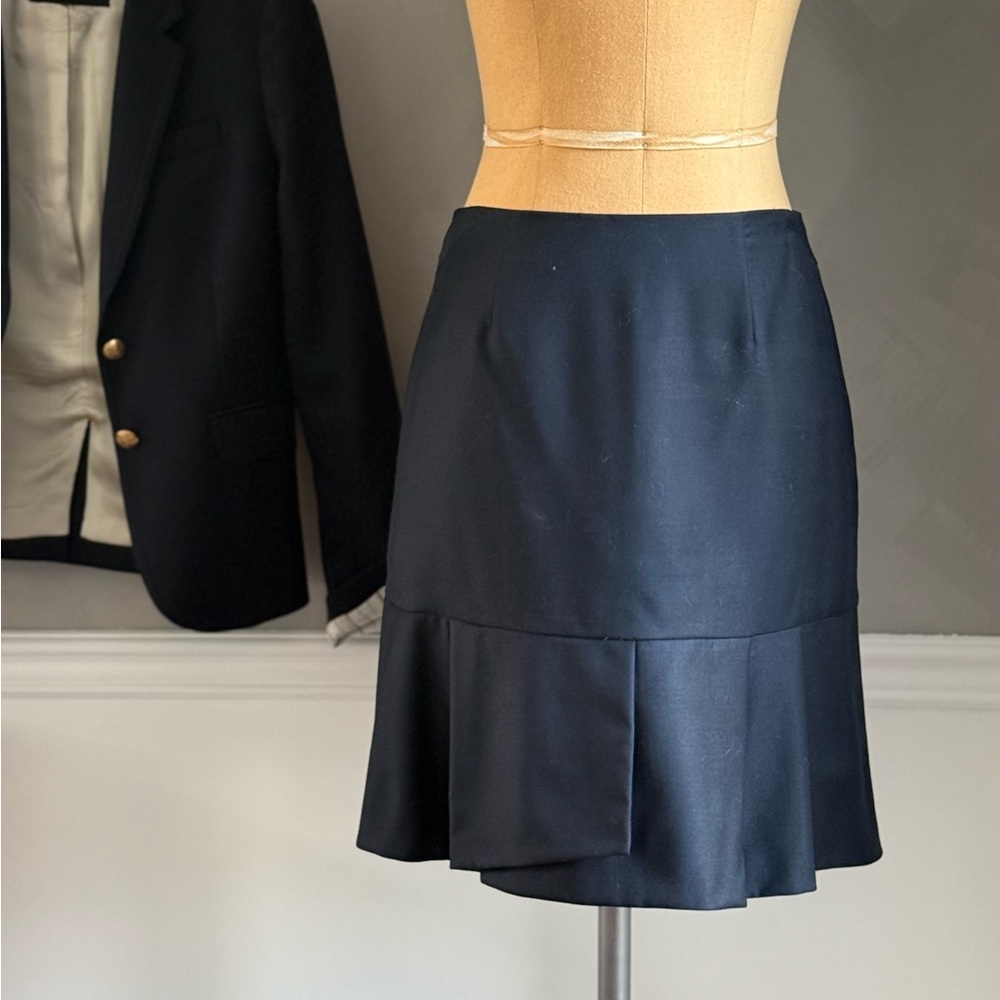 J. Crew Navy Mini Skirt
